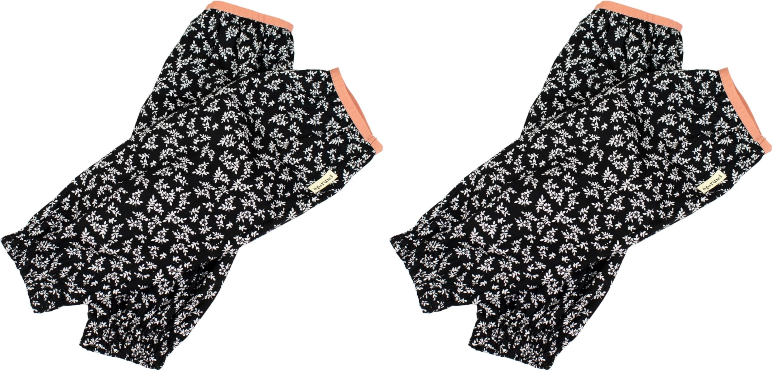 Arm Warmers - 腕カバー 作業用 フリーサイズ 全長37cm 吸水性 通気性 農作業 ガーデニング 家庭菜園 園芸 農業 腕抜き 汚れ防止 蒸れにくい