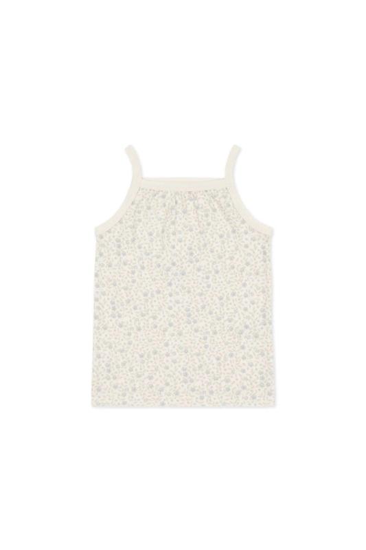 [ジェイミーケイ] オーガニックコットン キャミソールElodie Whisper WhiteJKCT251173ガールズ素材:本体:綿100%/リブ部分:綿60%、ポリエステル40%サイズ表記:80,着丈:36cm,バスト:48cmサイズ...