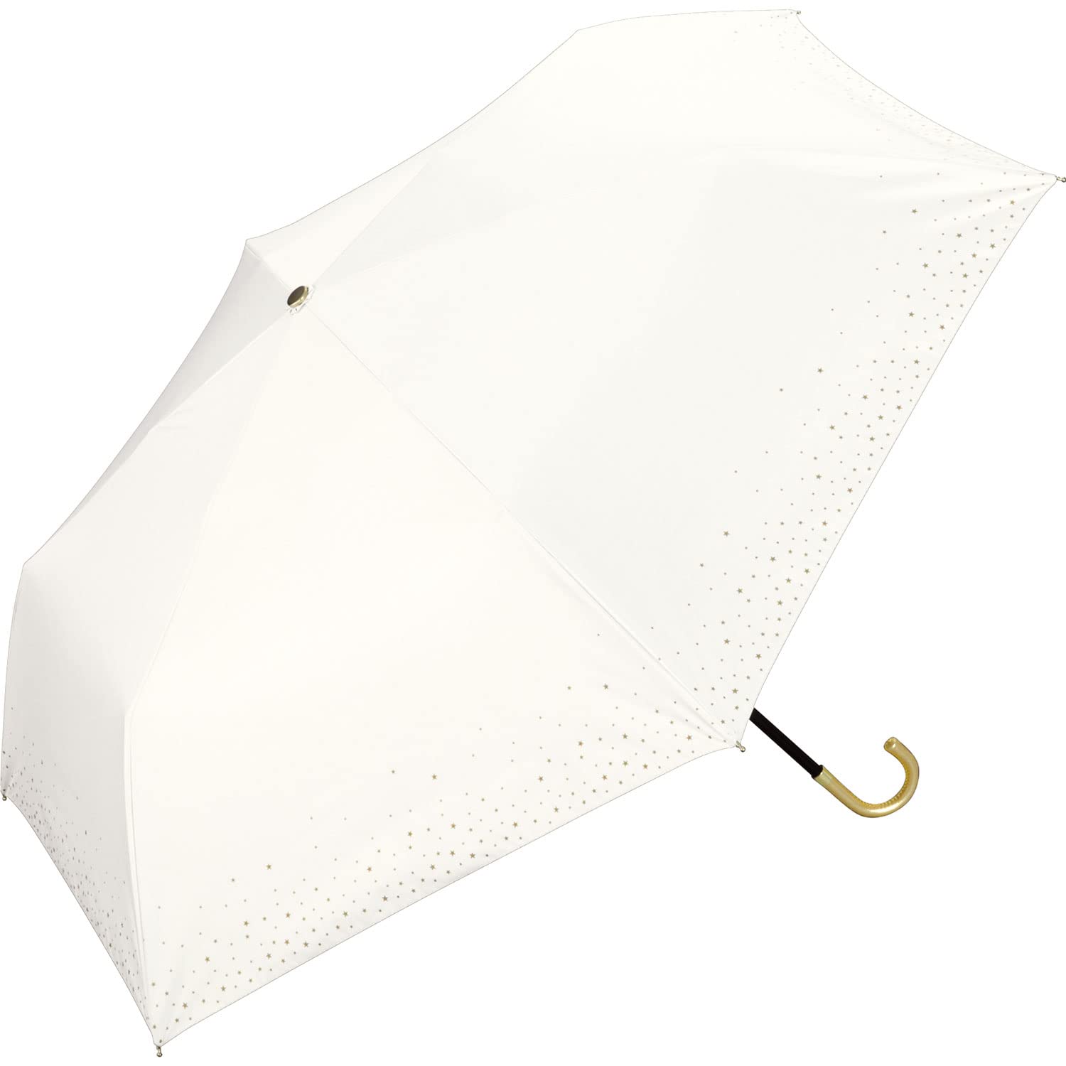 折りたたみ傘 日傘 晴雨兼用 遮光 UVカット 100% 50cm レディース 星柄 軽量 コンパクト 通勤 通学 おしゃれ シンプル 可愛い