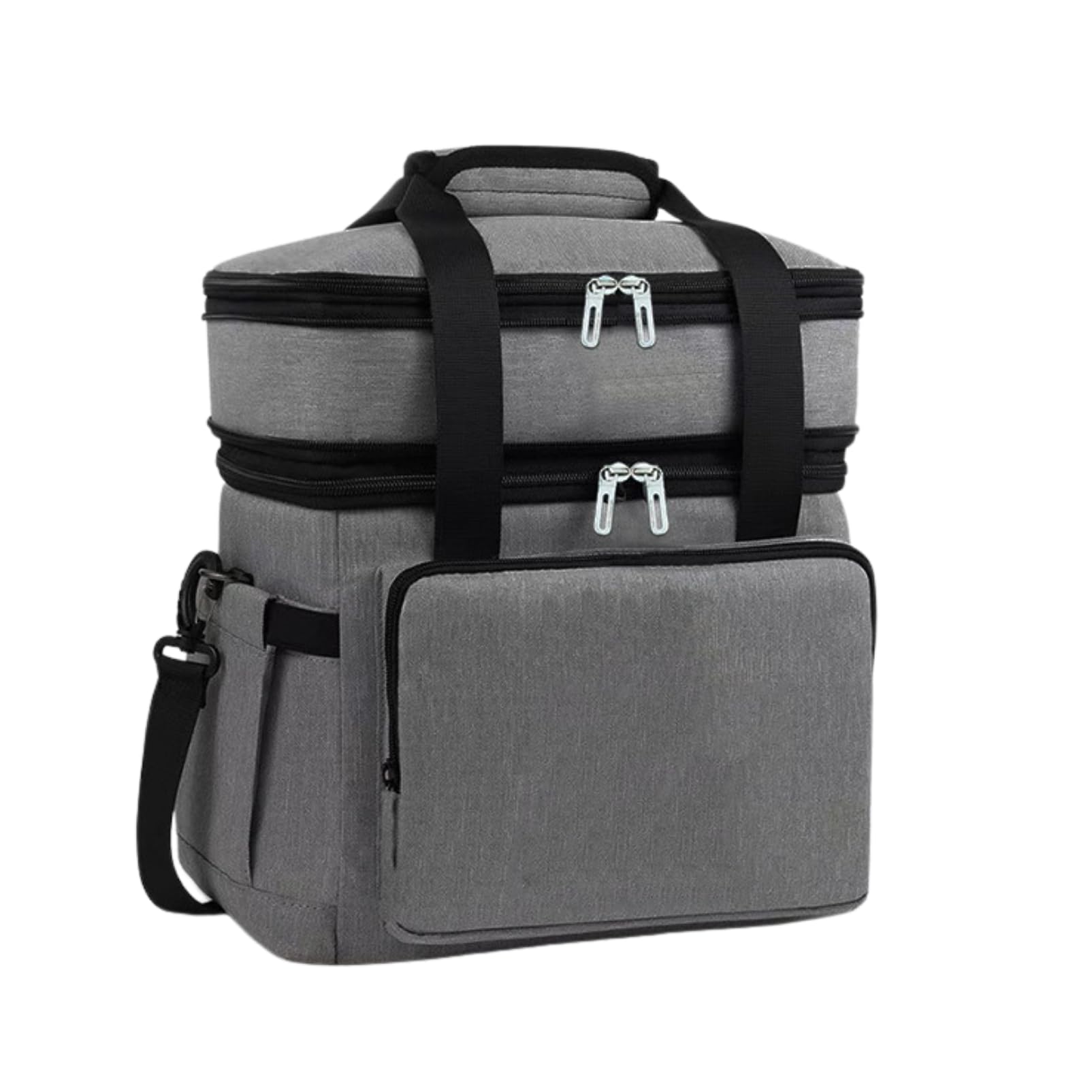 クーラーボックス ソフト 小型 18L 2層式 保温 保冷 バッグ 手提げ ショルダー 2WAY 軽量 アウトドア キャンプ レジャー