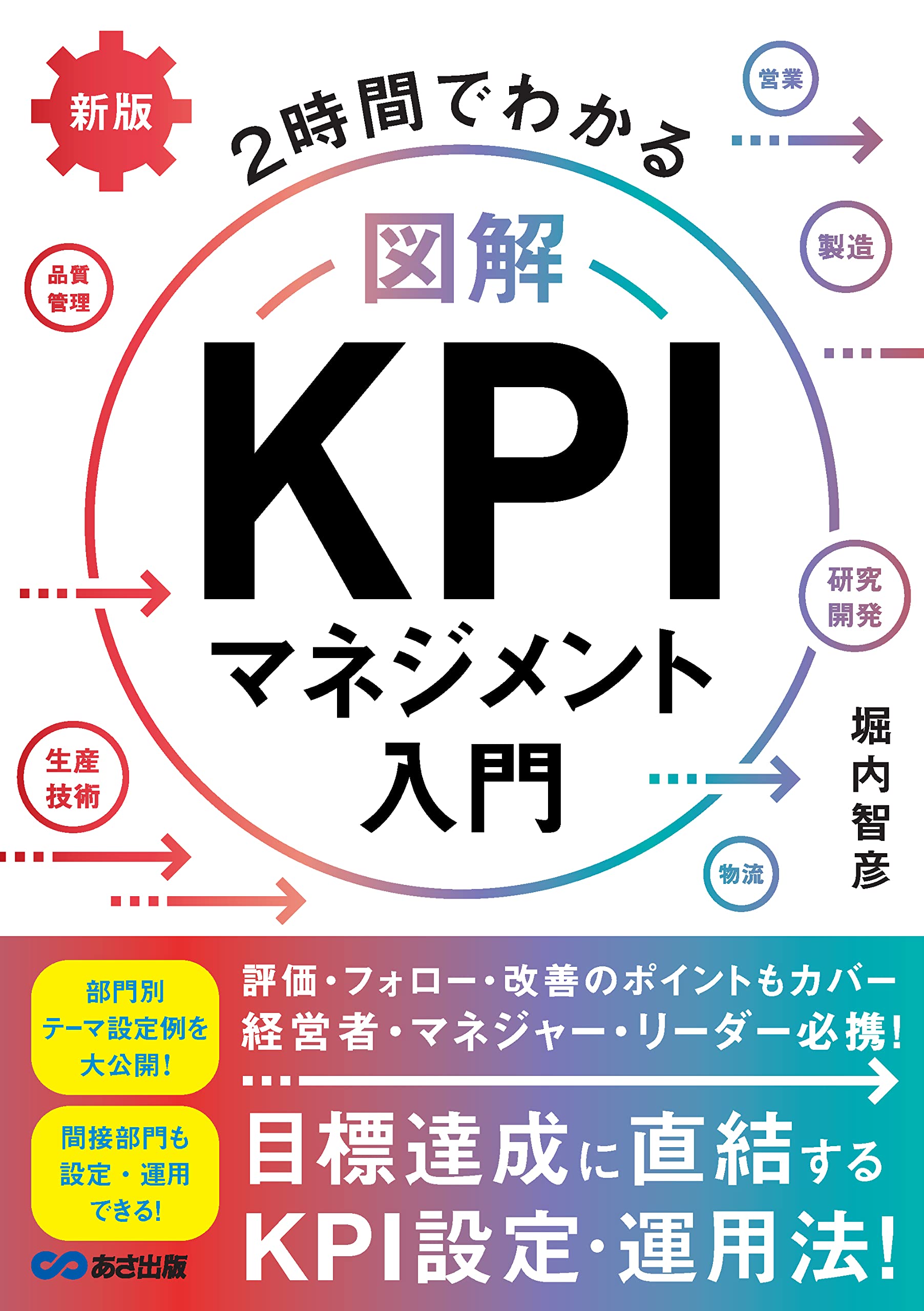 KPIマネジメント入門 図解でわかるビジネス書 経営管理 業績評価指標 仕組み作り 基礎知識 解説書 2時間で読める実用書
