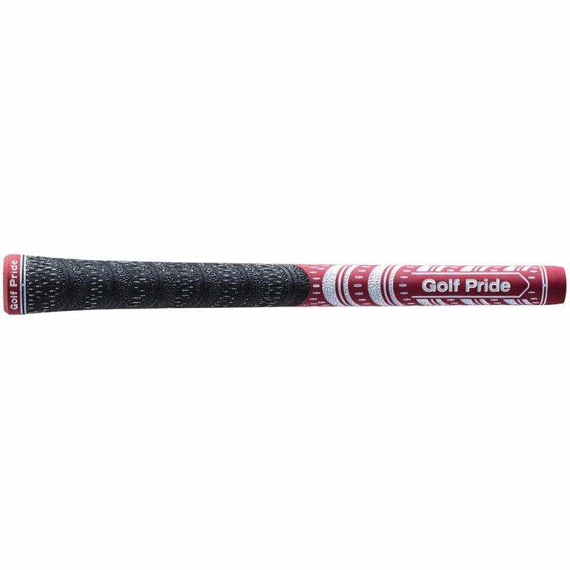 GOLFPRIDE(ゴルフプライド) ゴルフグリップ マルチコンパウンド MCC TEAMS [ジャパンセレクションモデル] ダークレッド/ホワイト・バックライン無