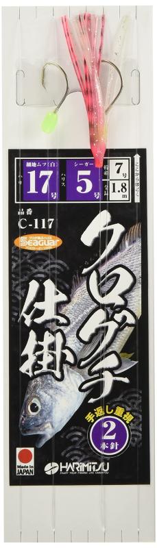 HARIMITSU(ハリミツ) クログチ仕掛 2本針 17-5-7