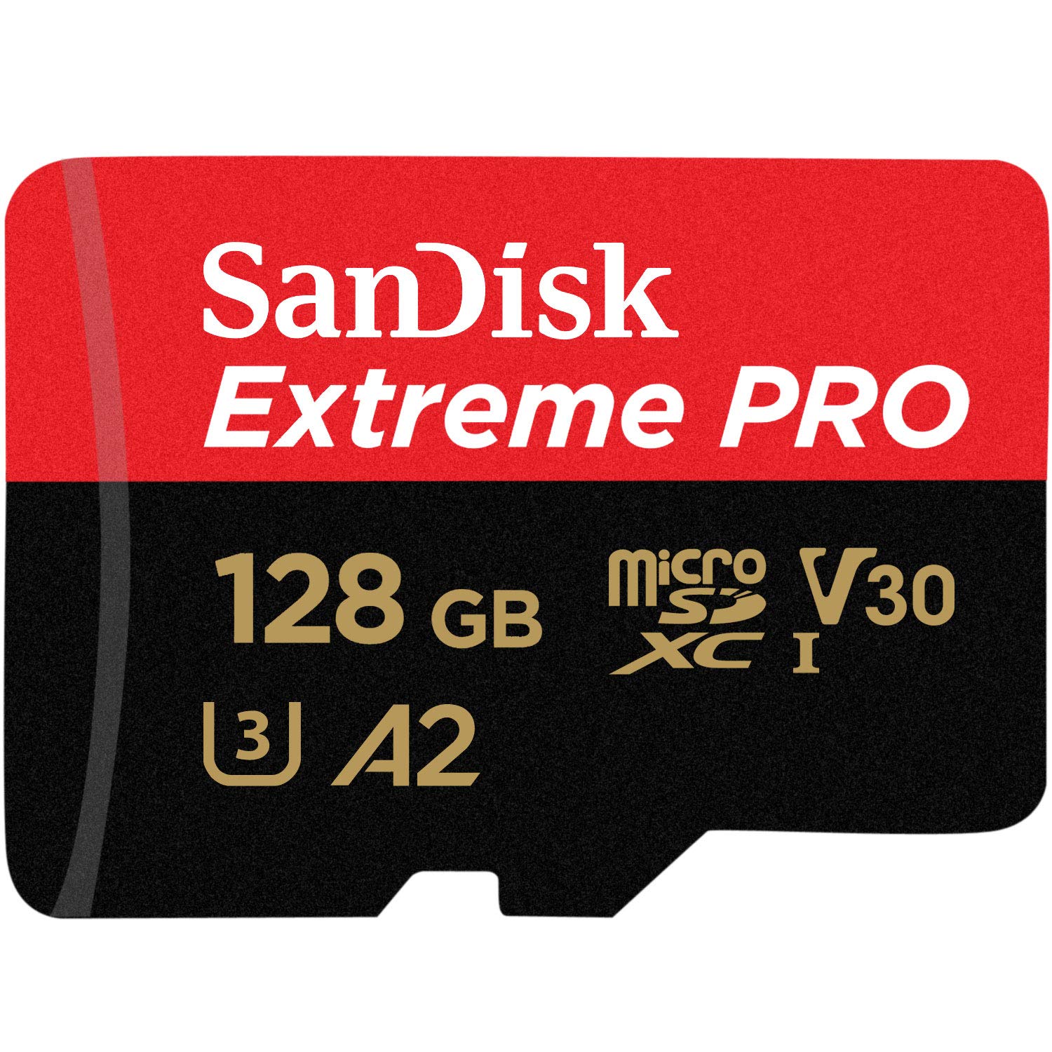 microSDXC 128GB UHS-1 U3 V30 4K Ultra HD 対応 SDアダプター付