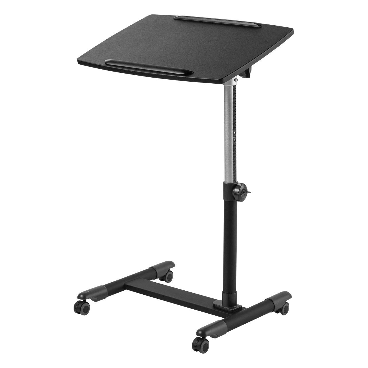 サイドテーブル 昇降式 幅60cm 奥行40cm 高さ58～88cm 角度調整 ベッド ソファ ノートパソコンデスク PCデスク 作業台