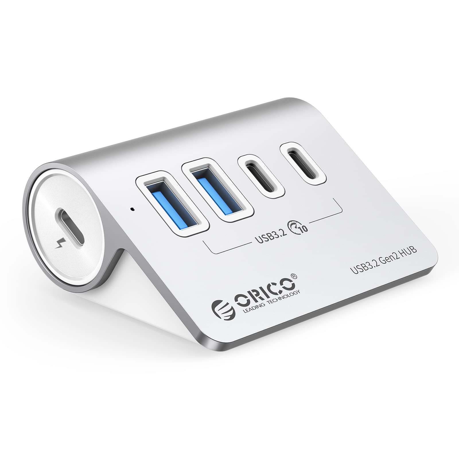 樂天商城 - USB ハブ USB3.2 4ポート 10Gbps高速転送 セルフパワー バスパワー両対応 50cmケーブルと変換アダプタ付き USB C USB Aデバイス両対応 PC タブレット対応