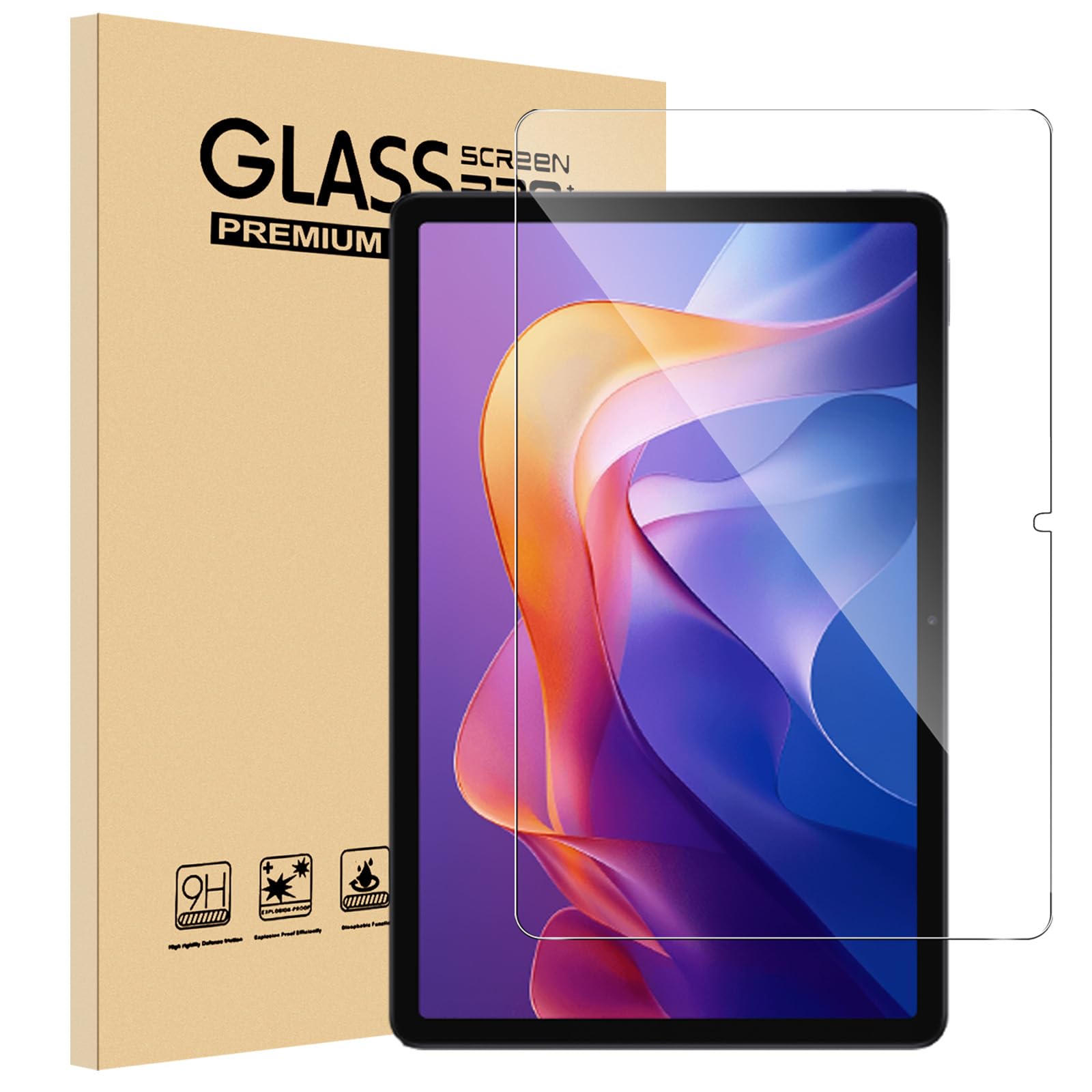 ・対応機種:Redmi Pad 2 / Redmi Pad 2 Play Bundle ・画面サイズ:11インチ ・硬度:9H ・エッジ加工:2.5Dラウンドエッジ ・機能:衝撃吸収、飛散防止、自動吸着、気泡ゼロ、高透過率、高感度、防水、防塵、撥水、耐油、指紋防止、スクラッチ防止