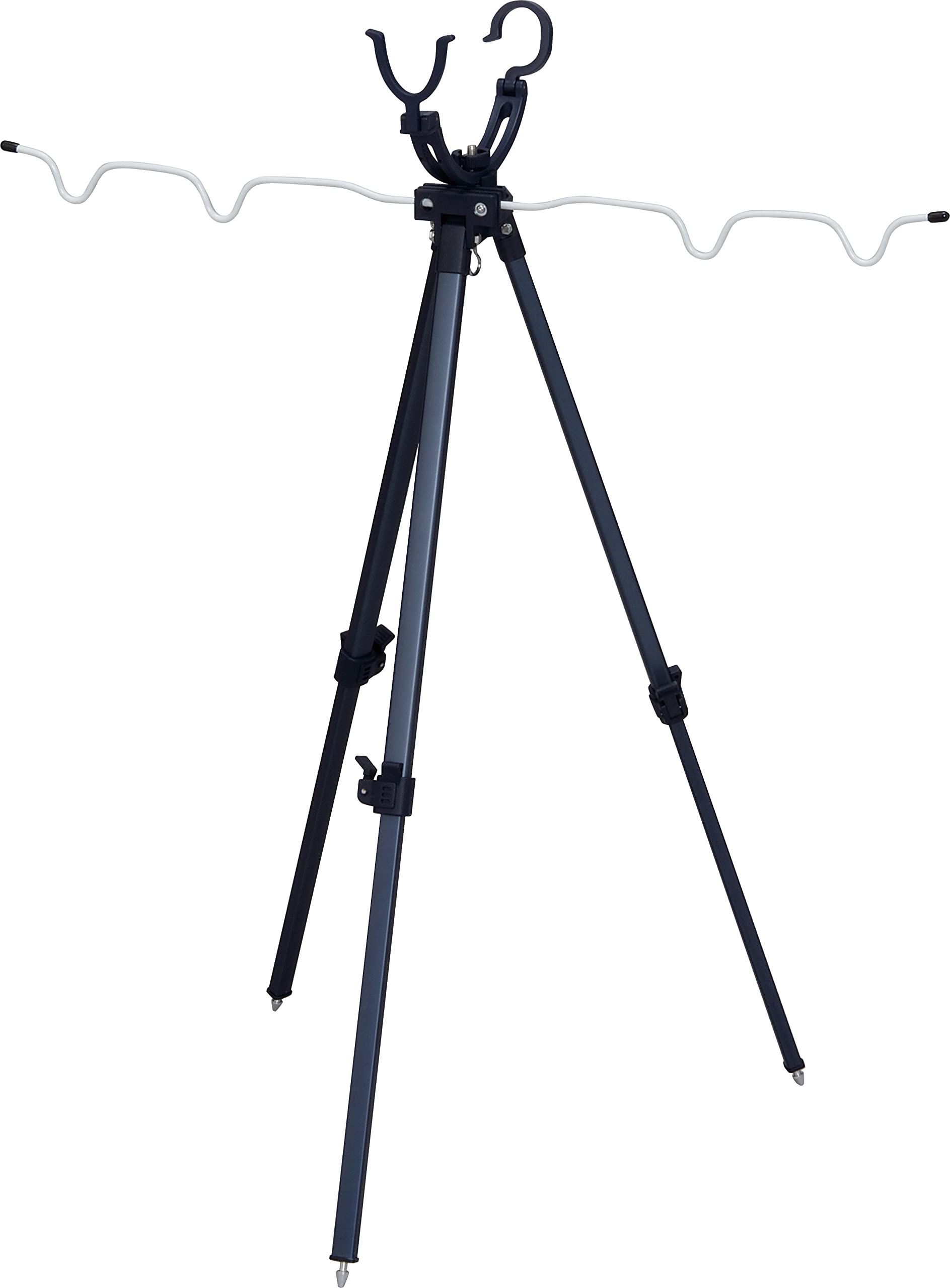 アルミ製釣り用三脚 ロッドホルダー フィッシング三脚 3段50cm 2段75cm 3段115cm