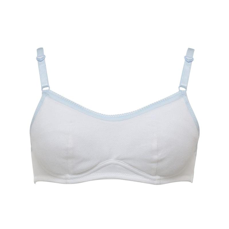 LECIEN(ルシアン) ガールズ はつブラ アジャスタータイプ 肌側 綿100% キャミソールジュニア 下着 ハーフキャミ