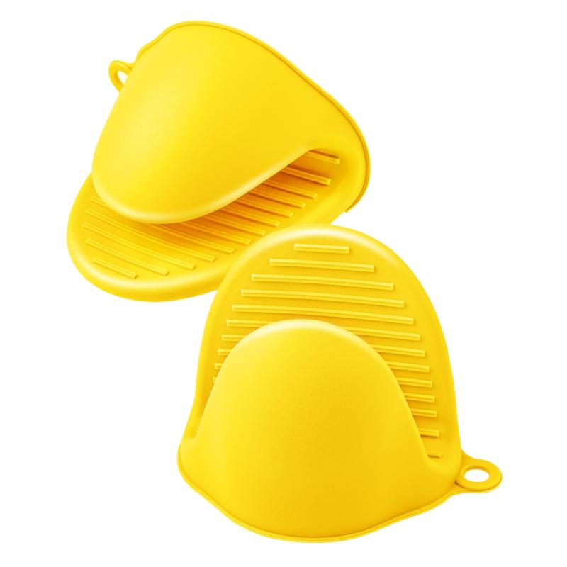 TAOTOO シリコン 鍋つかみ ミトン 耐熱 2個セット 耐熱230℃ 鍋掴み ノンスリップ 滑り止め ミニミトン ..