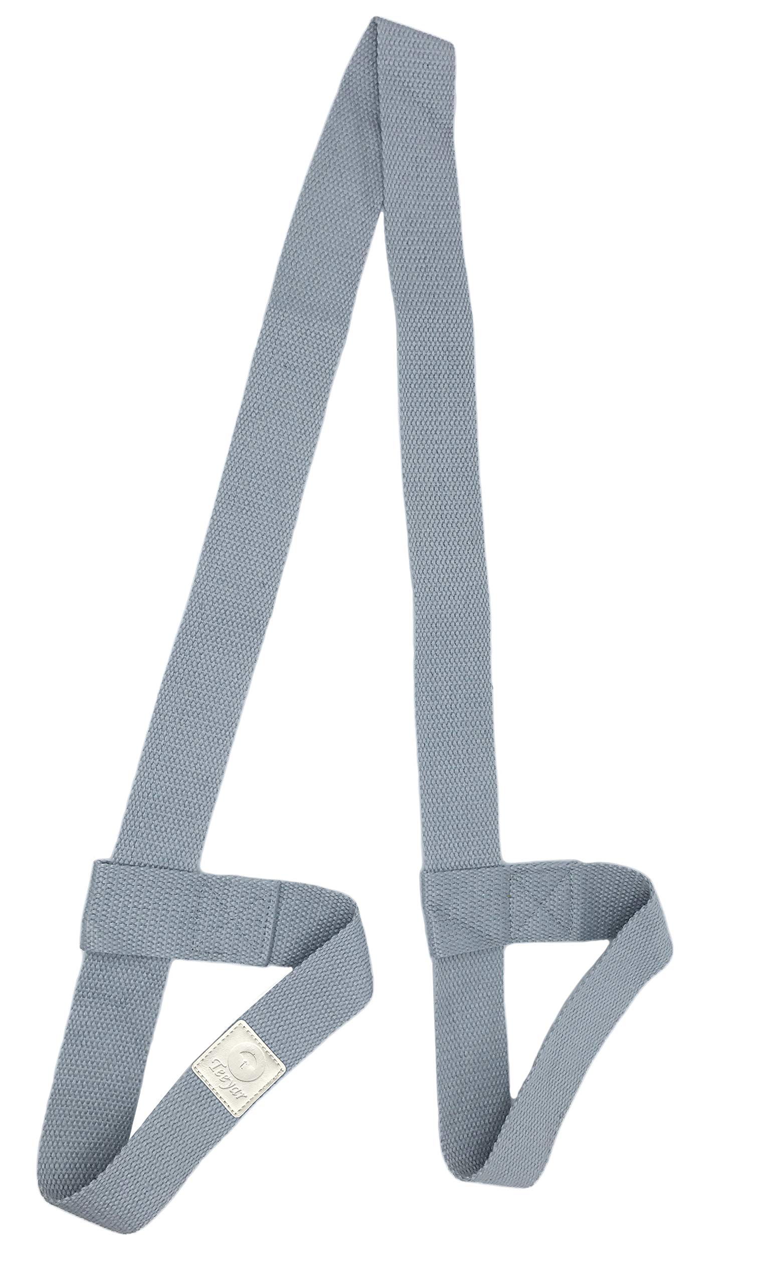 ヨガマット バンド ヨガマットストラップ ヨガマットベルト 丈夫 調節可能なループ付き 160cm x 3.8cm
