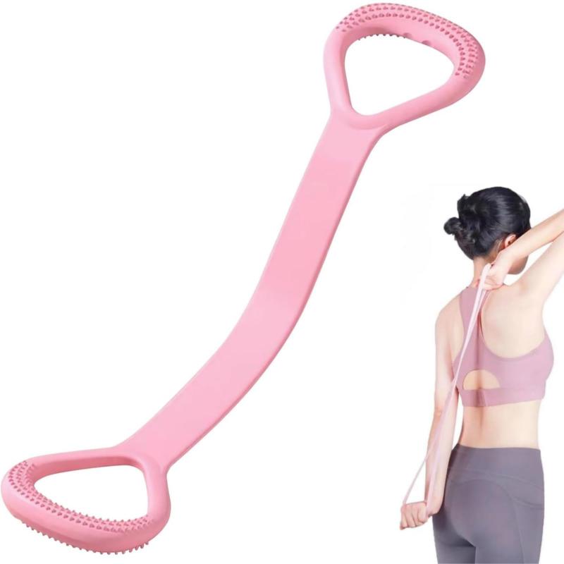 ストレッチバンド フィットネスバンド トレーニングバンド ヨガストレッチテープ 背筋 トレーニング 猫背 肩こり防止 肩甲骨 筋力 握力 強化 リハビリ