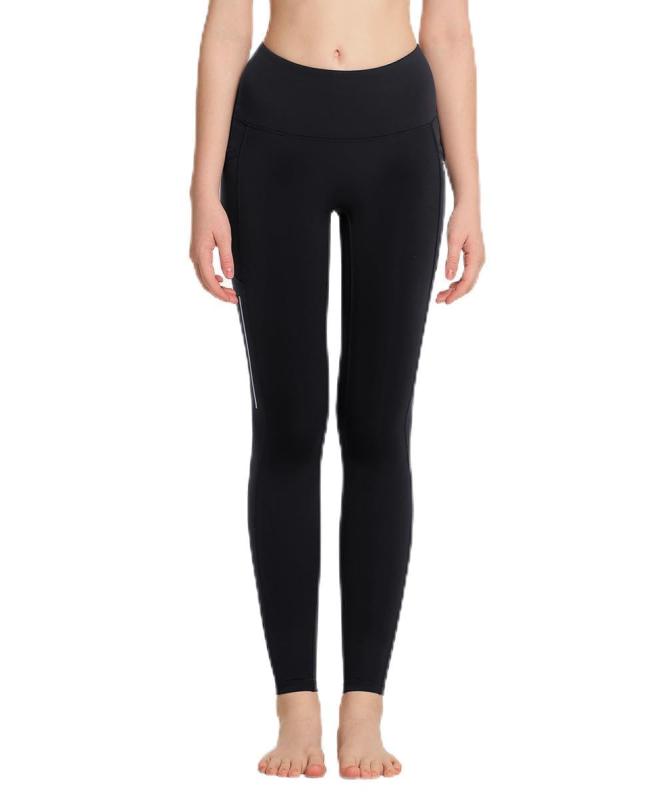 [テスラ] 裏起毛 ヨガパンツ レディース [防寒・保温] ランニングウェア 起毛 スポーツパンツ ヨガウェア コンプレッションウェア 秋 冬用