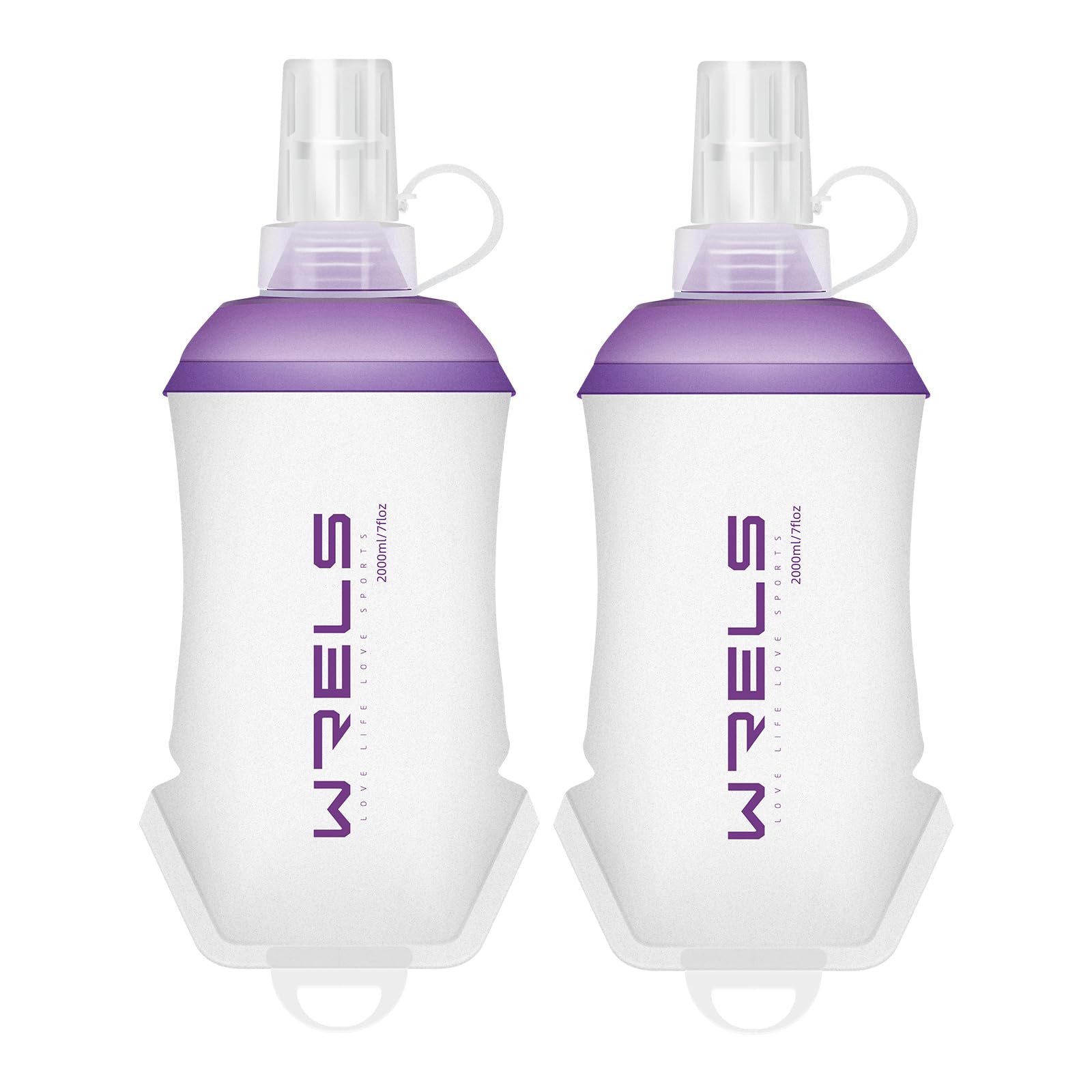 ・容量:500ml/350ml/200ml ・機能:折り畳み可能、防塵キャップ付き、真空構造(水分減少時に体積が減少)、冷凍可能