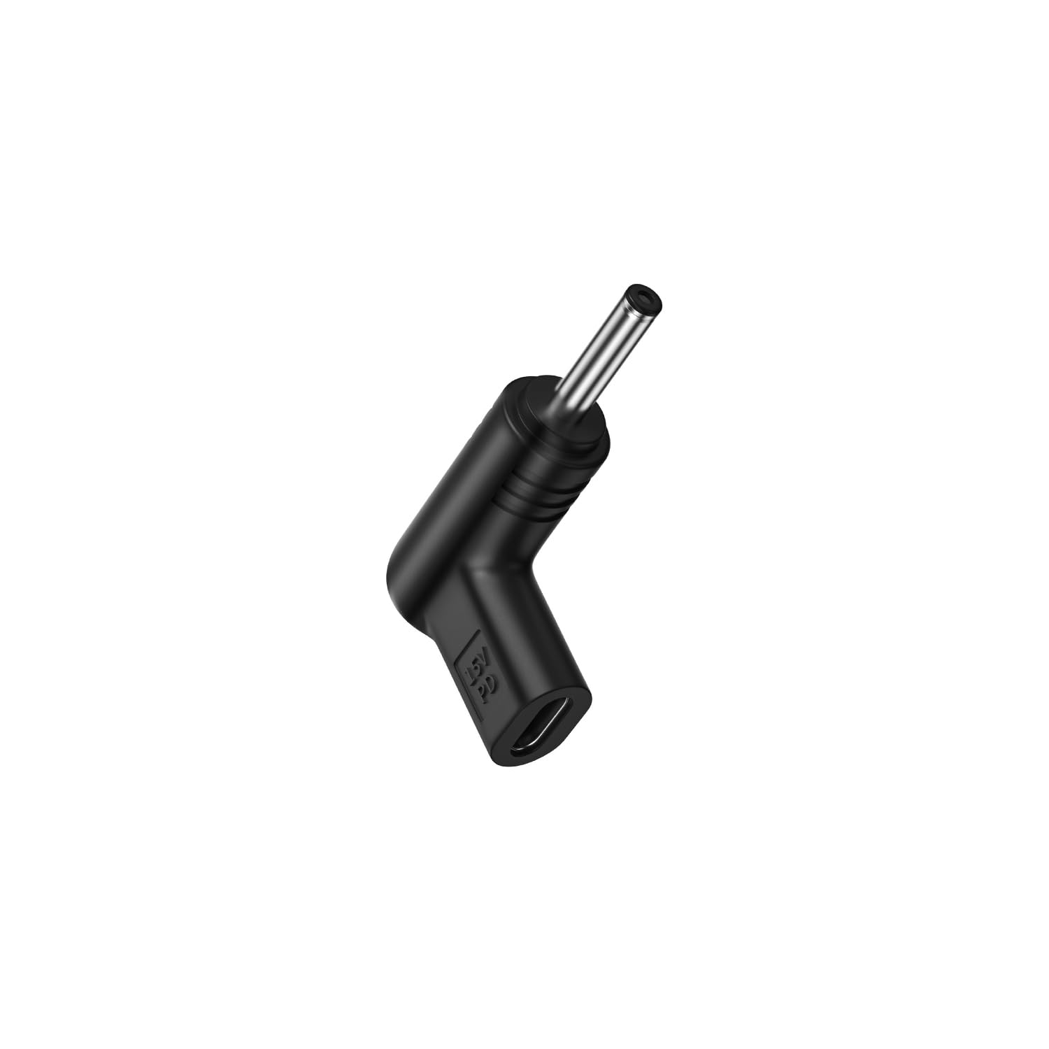 USB-C to DC 変換アダプタ DC充電コード L字型 PD充電 3A Type-C 小型 90度 直角