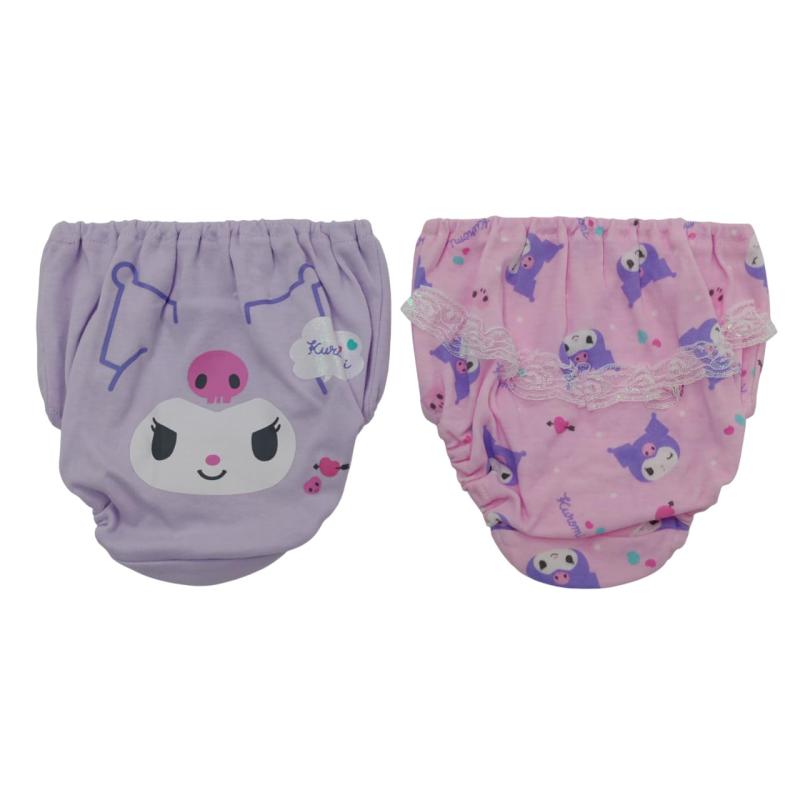 Takihyo(タキヒヨー) ショーツサンリオキャラクターズ女児ショーツ2枚組 クロミ マイメロディ シナモロール 綿100％ガールズ