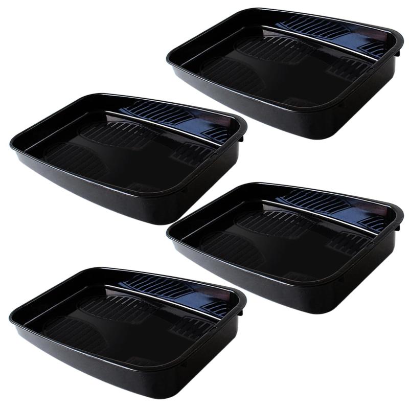 シューズトレイ 車用 ブラック 靴置き トレー カー用品 土足厳禁 車用品 黒 車内 履き替え アウトドア