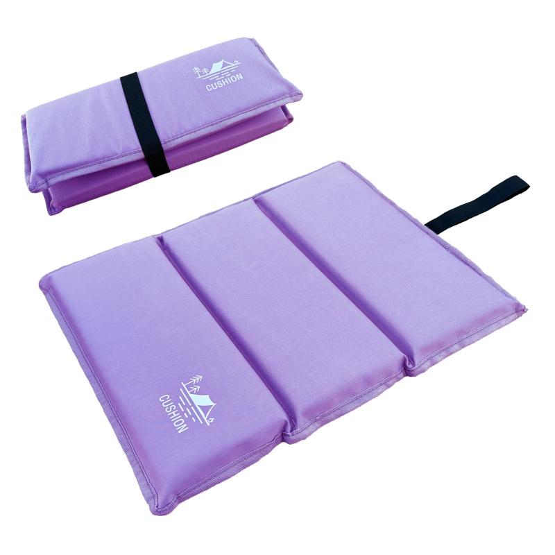 YACOTOERI 折りたたみ座布団 厚手 2.0cm 軽量 低反発 キャンプクッション スポーツ観戦 釣りをする 公園 運動会 夏は断熱、冬は防湿 大人/子供用