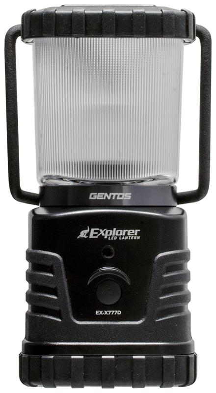 GENTOS(ジェントス) LED ランタン 充電式(専用充電池)/単1形電池(別売り)使用 420~1300ルーメン エクスプローラー EX-1300D/EX-X777D/EX-700F/ EX-300Hキャンプ アウトドア ライト 照明 防災