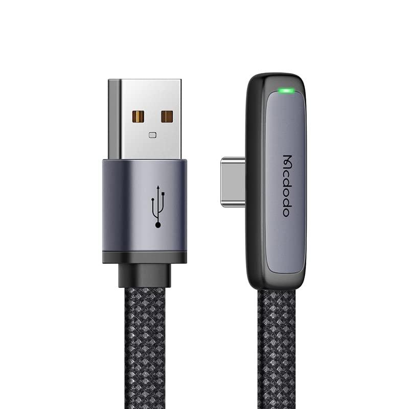 Mcdodo USB Type-Cケーブル 6A急速充電 L型 USB-Cケーブル