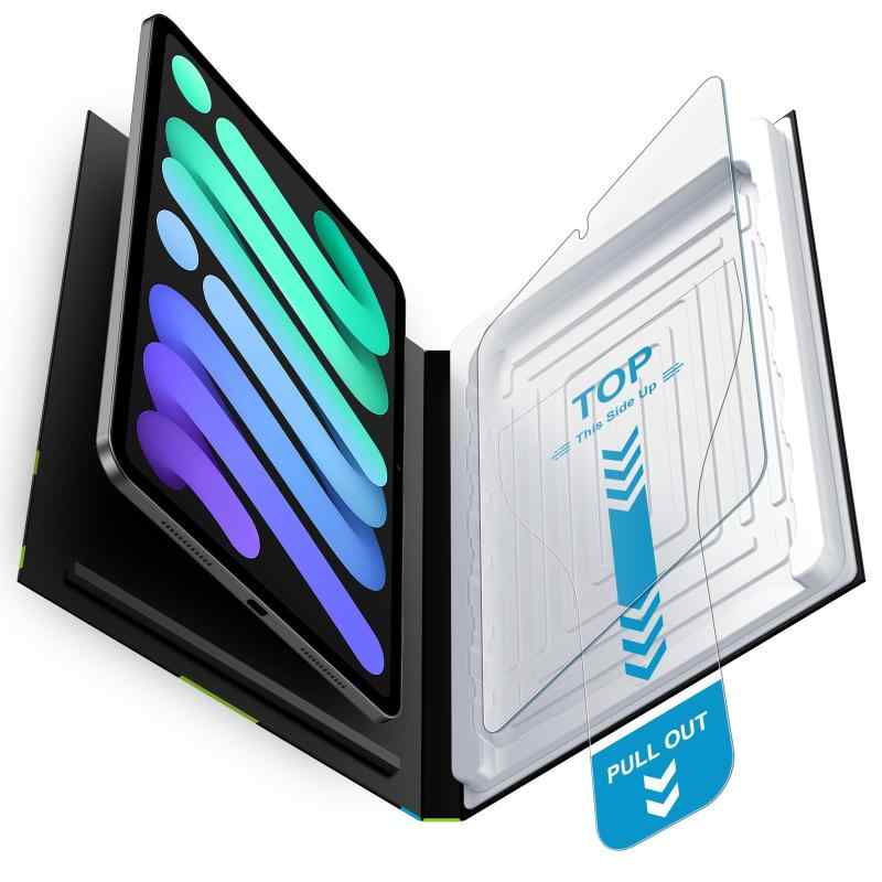 Mothca iPad 専用 ガラスフィルム 強化自動位置決めBOX 自動除塵 超簡単貼り付け 気泡ゼロ 液晶 日本旭硝子製素材 硬度9H