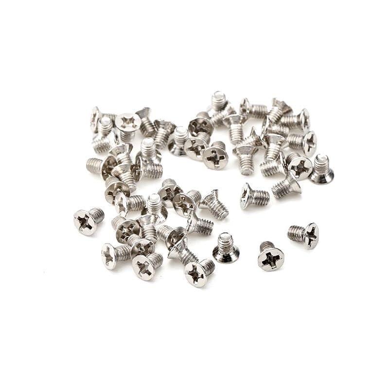 Laptopdiyparts 3.5インチ ハードドライブネジ HDDトレイ取付用 皿インチネジ ラップトップハードドライブ用 6#32*5 50個入り
