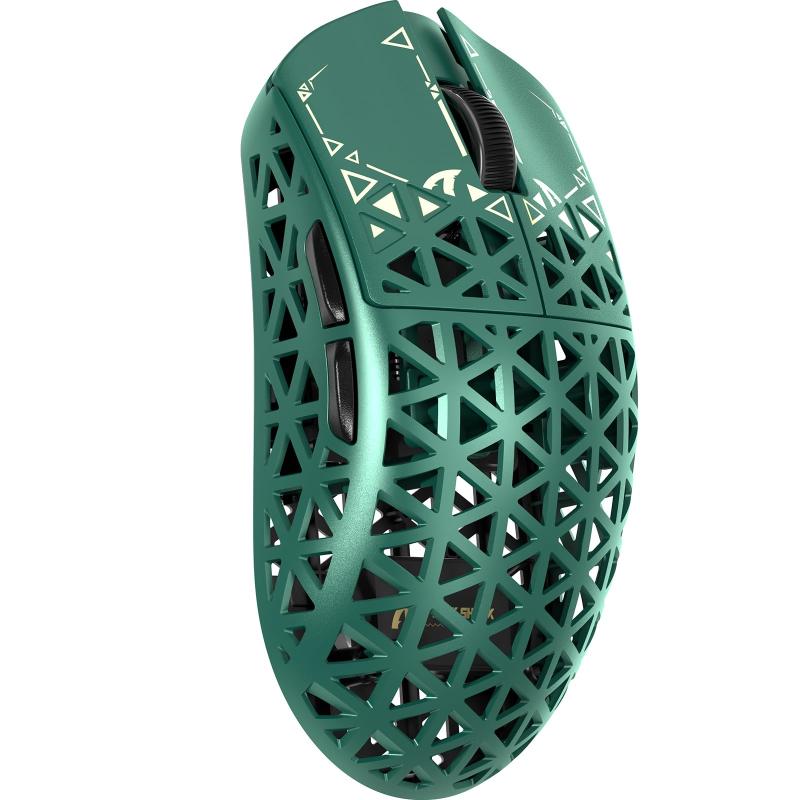 ATTACK SHARK R5 Ultra カーボンファイバーゲーミングマウス スーパーライト42g PAW3950MAXセンサー Nordic52840 8Kポーリングレートワイヤレス/有線/Bluetooth 3モード42000DPI 8K無線対応F