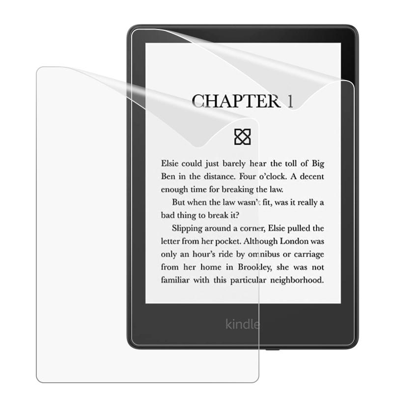 MoKo Kindle Paperwhite 2024 フィルム 2枚セット 第12世代 7インチ 2024用 PET アンチグレアフィルム 高透過率 反射抑え 気泡レス 貼り付け簡単 指紋防止