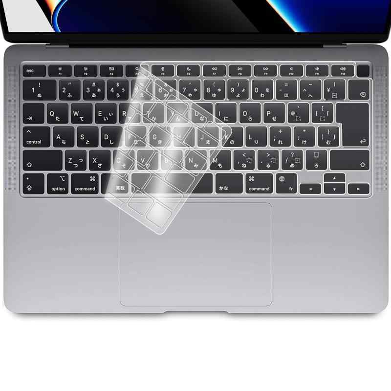 【JIS配列】NPUOLS MacBook 用 キーボードカバー 極薄TPU素材