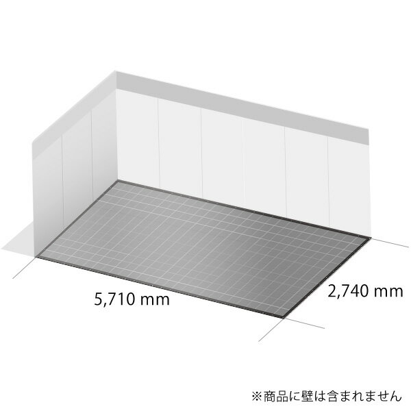 Rakuten - TECTile（テックタイル）【展示会サイズ】2小間セット　5,710mm×2,740mm（タイル136枚・エッジ50個・コーナー4個）
