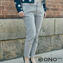  ONO+8186 撥水加工 TOP糸 ホワイト＆グレーデニムパンツ 汚れにくい ストレッチ性抜群 オリジナル素材 倉敷児島生産 送料無料 国産 工場発