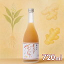 【梅乃宿酒造 あらごしジンジャー720ml】御中元 お中元 ギフト 夏ギフト プレゼント お酒 リキュール しょうが 果実酒 にごり酒 アルコール 15% お返し お取り寄せ 手土産 梅の宿 内祝 お祝い 人気 贈り物 奈良土産 贈り物 贈答品 結婚祝 内祝 ストレート ロック