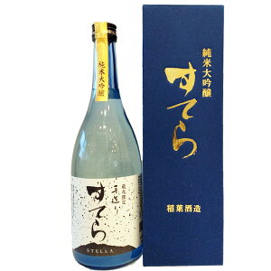 お中元 御中元 2023 ギフト　日本酒 茨城県 稲葉酒造 男女川 【みなのがわ】 すてら 純米大吟醸 無濾過（火入）箱入り 720ml お酒