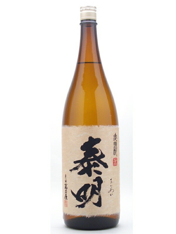 泰明 25°麦焼酎 1800ml お酒