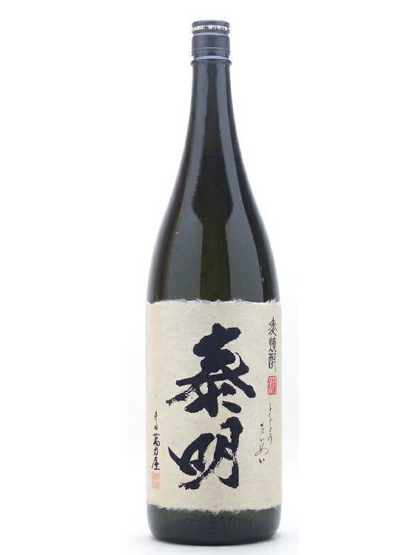 兼八 特蒸泰明【とくじょうたいめい】 25°麦焼酎 1800ml お酒