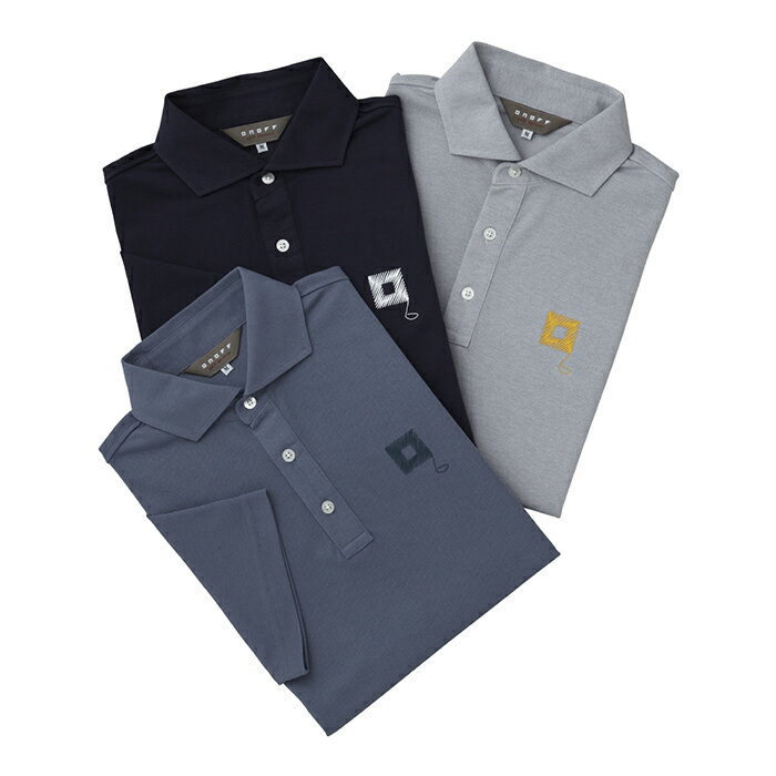 2024年春夏モデル【オノフ】ゴルフ メンズポロシャツ OWP201 ゴルフウェア 半袖／ONOFF Mens Polo Shirt