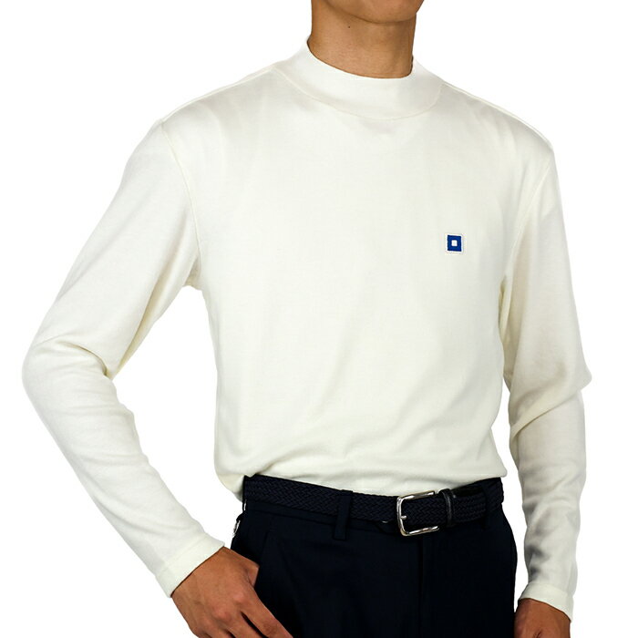 【オノフ】ゴルフ メンズ 長袖 モックネックシャツ OZR201 ゴルフウェア 防シワ／ONOFF Men’s Mock Neck Shirt