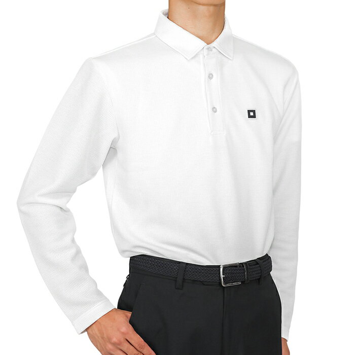 【オノフ】ゴルフ メンズ 長袖 ポロシャツ OZR101 ゴルフウェア 防シワ／ONOFF Men’s Long Sleeve Polo Shirt