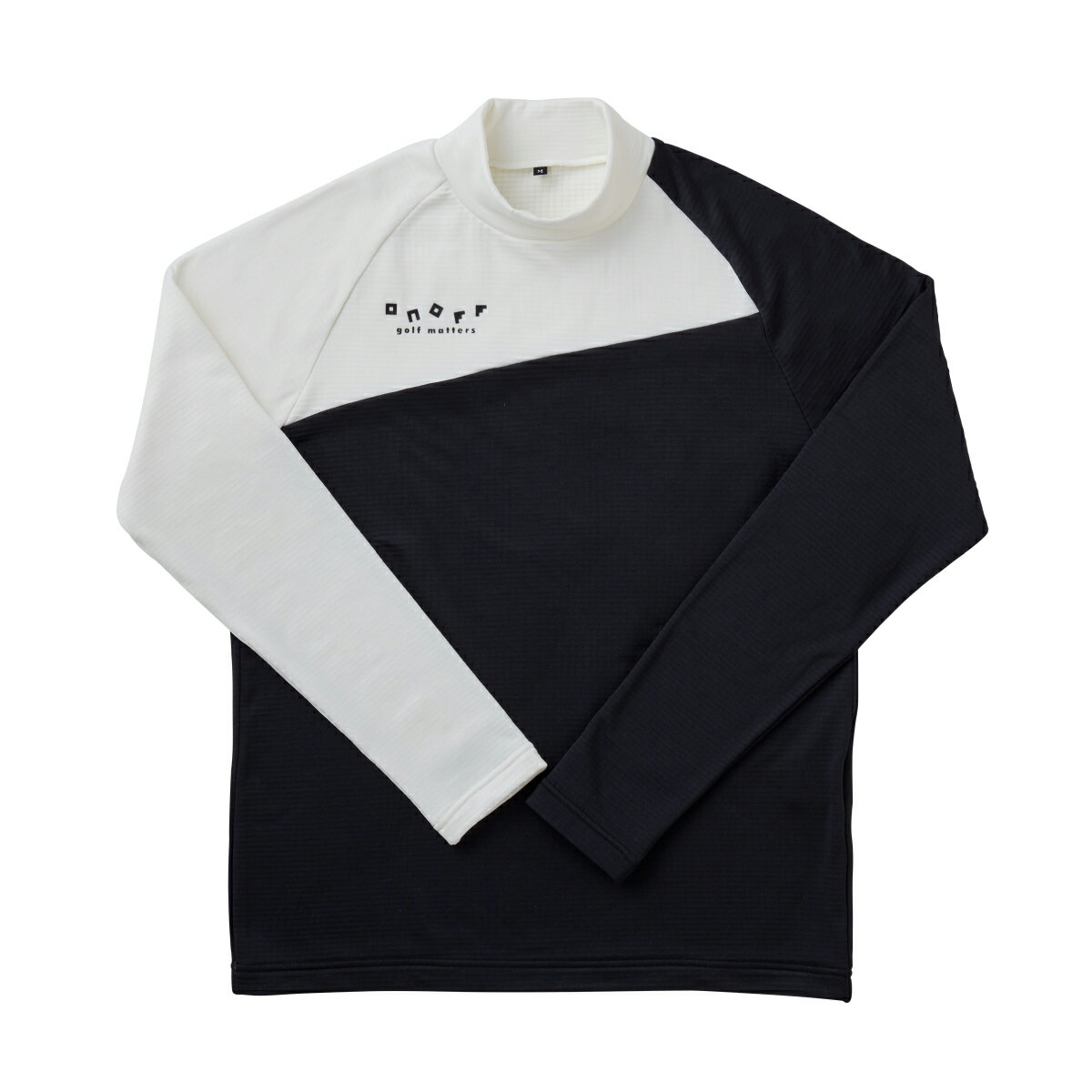 【オノフ】ゴルフ メンズ 長袖 モックネックシャツ OBR201 ゴルフウェア／ONOFF Men’s Mock Neck Shirt