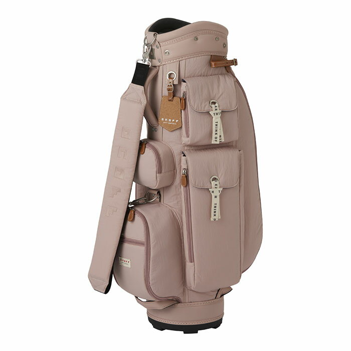 【オノフ】 ゴルフ レディス キャディバッグ OB0722 刻印無料 軽量 8.5型 ナイロン／ONOFF Caddie Bag