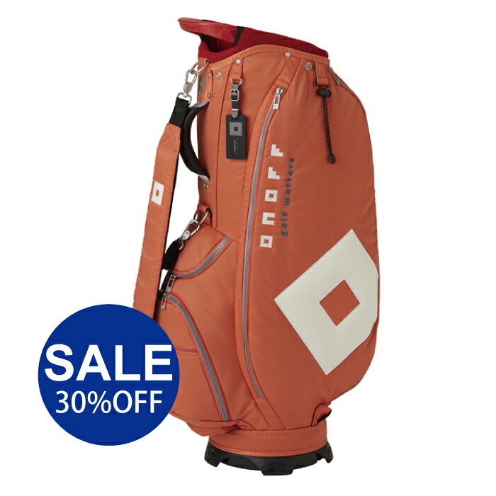 【オノフ】 ゴルフ キャディバッグ OB3622 刻印無料 9型 ナイロン 軽量 ／ONOFF Caddie Bag
