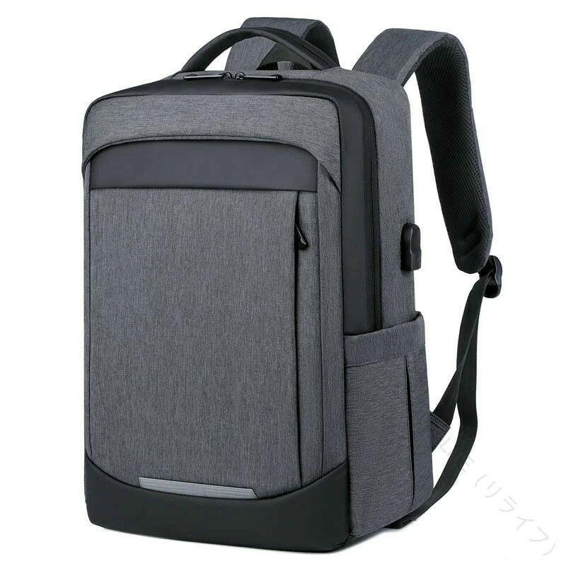 Men'S Bag - バックパ 通勤 ビジネスリュック PCリュック 15.6インチ A4収納可 大容量 軽量 止水ファスナー 防水 リックサック メンズ