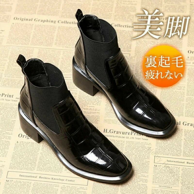 オフィスシーン映えする 冬の美脚ブーツ ビジネスウーマンの新定番 ムートン裏起毛で暖か快適 トレンドデザイン 滑りにくい安心ソール 通勤時間が楽しみに変わる 大人の上質スタイル