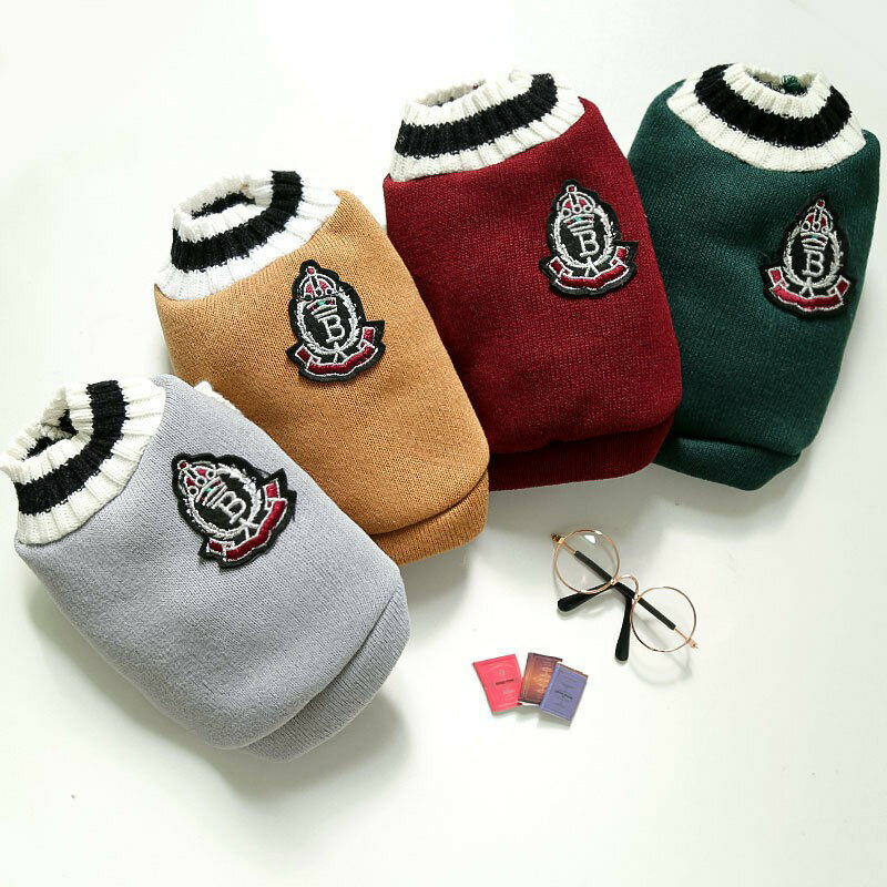 犬 服 秋冬用トイプードル チワワ ニットセーター 防寒 暖かい 柔らかい 脱毛保護 小型犬 子犬 ペット 猫 大型犬 中型犬 クリスマス 洋服 犬服 秋冬