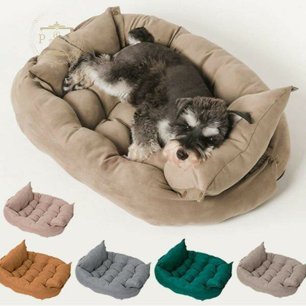 ペットベッド 犬 猫 クッション マット 3way 敷物 ドッグハウス ペット用品 犬 キャット 寝具 オールシーズン用 洗える [素材／材質] ポリエステル 【カラーについて】 生産ロットにより柄の出方や色の濃淡が多少異なる場合がございます。 お使いのモニターや撮影時の光の加減などにより 画像と実際の商品のカラーが若干異なる場合もございます。 【サイズについて】 測り方により誤差が生じる場合がございます。 同じサイズでもカラーやデザインによって大きさが異なる場合もございます。 【衣類?バッグ等、縫製品について】 縫製が甘い?雑?糸の始末ができていない等が見受けられる場合もございます。 ※上記理由による返品、交換はお断りする場合がございます※