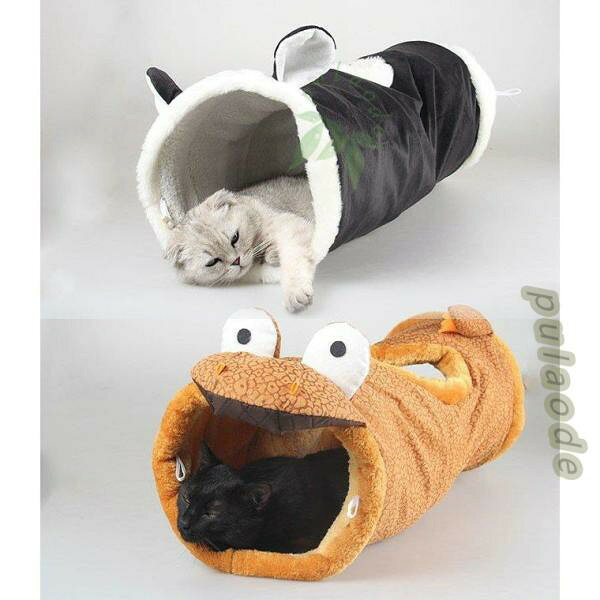 猫ベッド キャット おもちゃ トンネルおもちゃ 両用 ペット用品 お家 ベッド クッ...