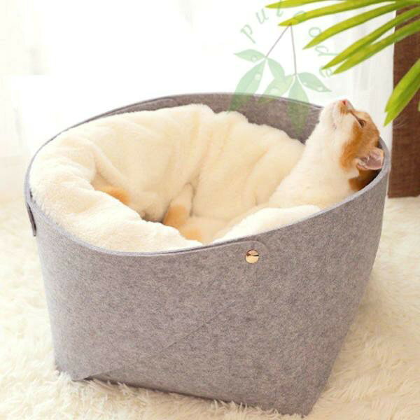 猫ベッド フェルトラウンドベッド キャットハウス 犬 ベッド ペット用品 猫ソファー ふわふわ 2way オールシーズン用 【カラーについて】 生産ロットにより柄の出方や色の濃淡が多少異なる場合がございます。 お使いのモニターや撮影時の光の加減などにより 画像と実際の商品のカラーが若干異なる場合もございます。 【サイズについて】 測り方により誤差が生じる場合がございます。 同じサイズでもカラーやデザインによって大きさが異なる場合もございます。 【衣類?バッグ等、縫製品について】 縫製が甘い?雑?糸の始末ができていない等が見受けられる場合もございます。