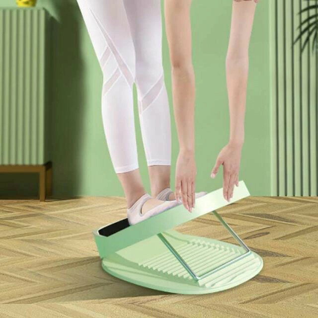 ONOFFshopの指圧ボード ストレッチボード O脚 ストレッチ 15段階 軽量 耐荷重 足首 X脚 伸ばし ストレッチングボード リハビリ 200kg 器具 アキレス腱 コンパクト｜アングル2