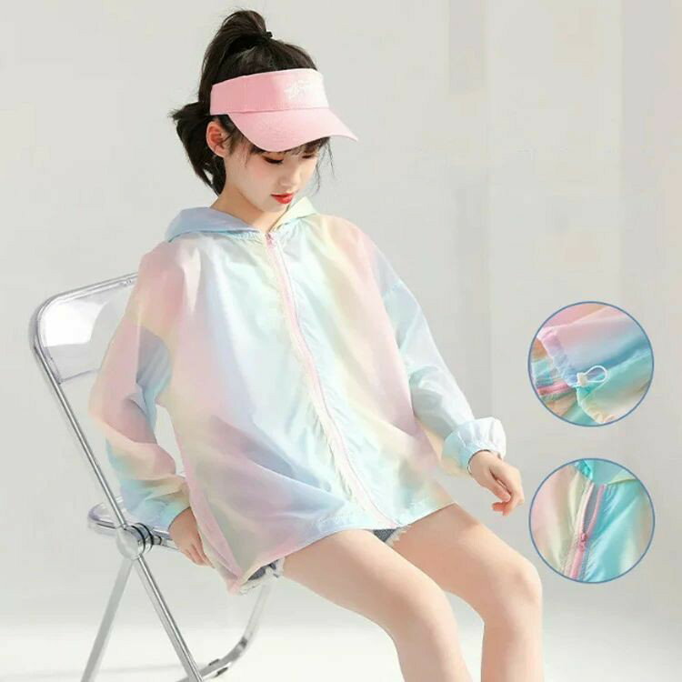 ラッシュガード フード付き 子供用 UVカット 虫よけ 薄手 キッズ ラッシュパーカー...