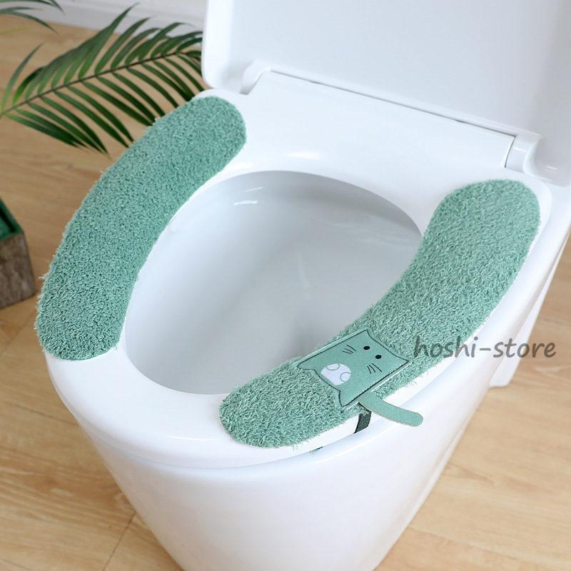 便座カバー 便座シート 厚手 貼るタイプ トイレカバー トイレ用品 洗える おしゃれ...